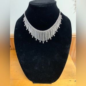 Express rhinestone necklace NWT